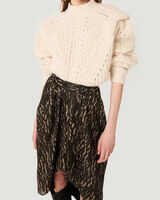 ILIADE STRUCTURED SHOULDER SWEATER  image number null